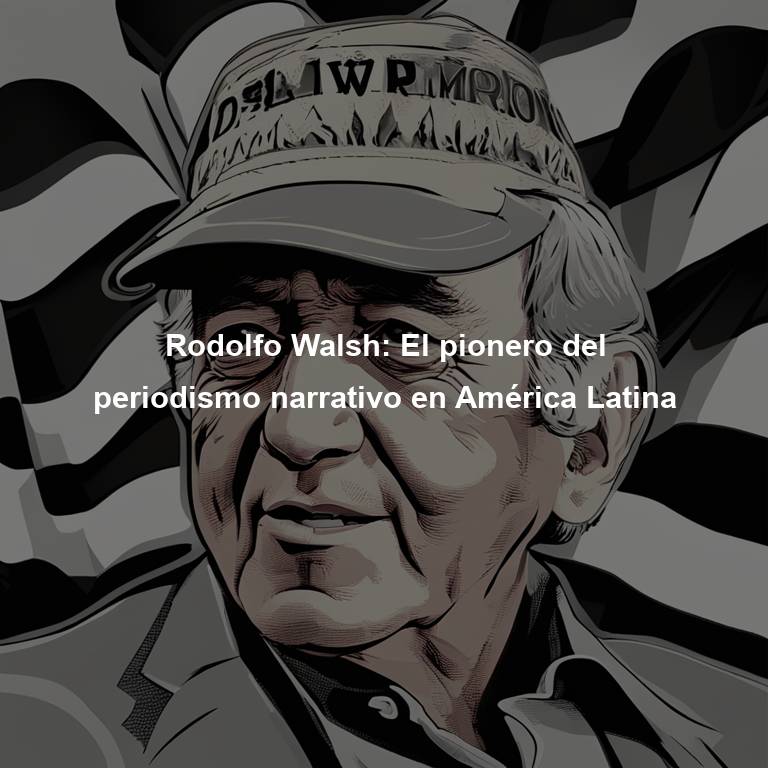 Rodolfo Walsh: El pionero del periodismo narrativo en América Latina