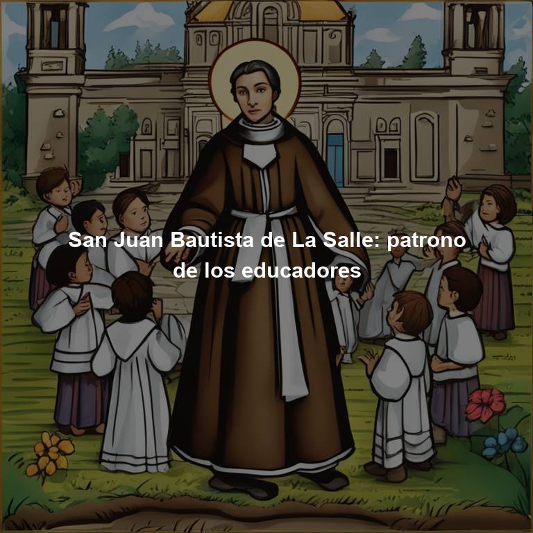 San Juan Bautista de La Salle: patrono de los educadores