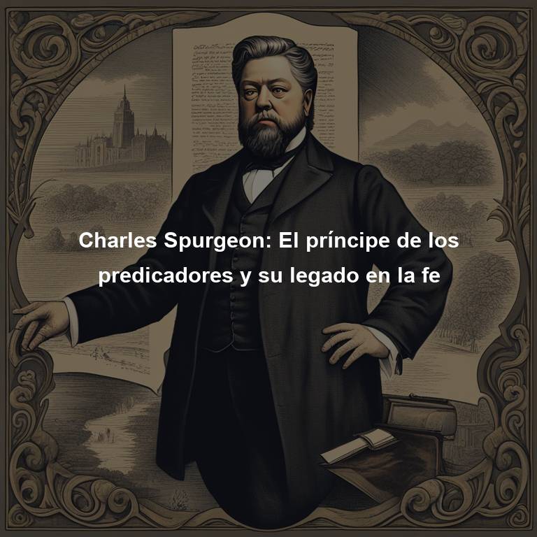 Charles Spurgeon: El príncipe de los predicadores y su legado en la fe