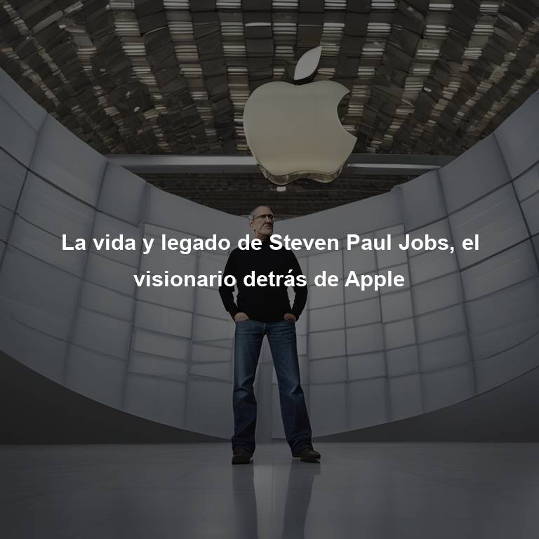 La vida y legado de Steven Paul Jobs, el visionario detrás de Apple