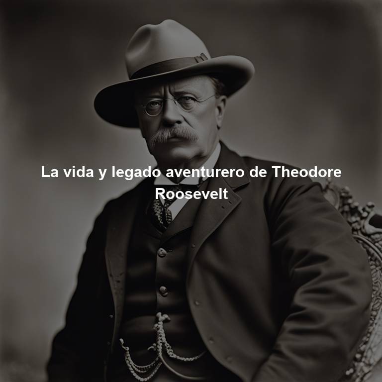 La vida y legado aventurero de Theodore Roosevelt