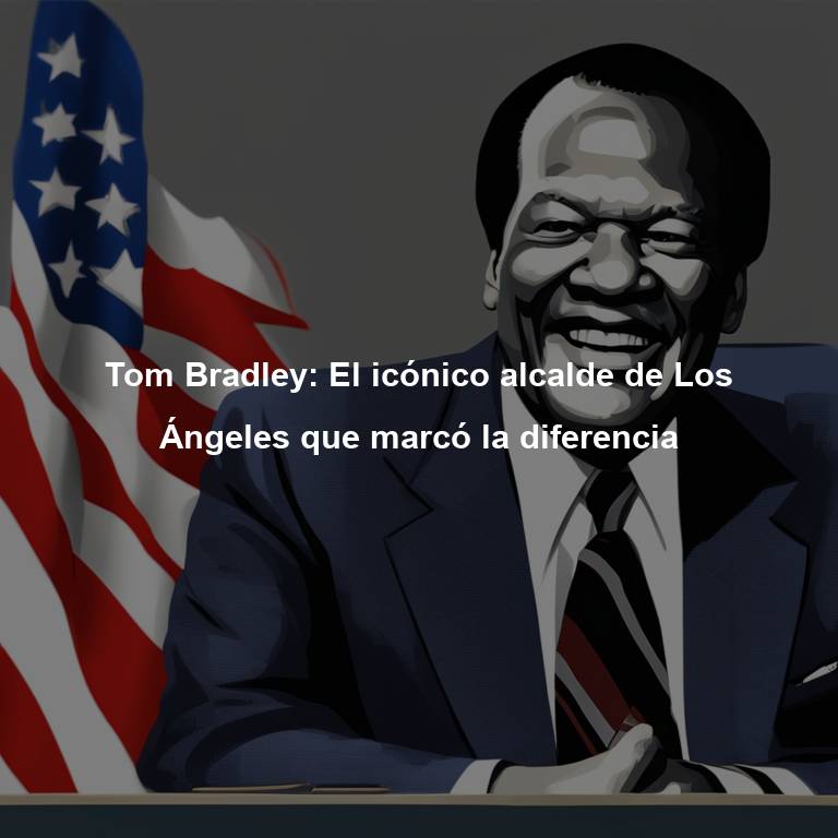 Tom Bradley: El icónico alcalde de Los Ángeles que marcó la diferencia