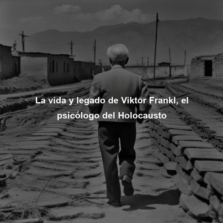 La vida y legado de Viktor Frankl, el psicólogo del Holocausto